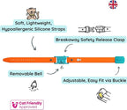 Kittyrama Tangerine Cat Collar - Image 3