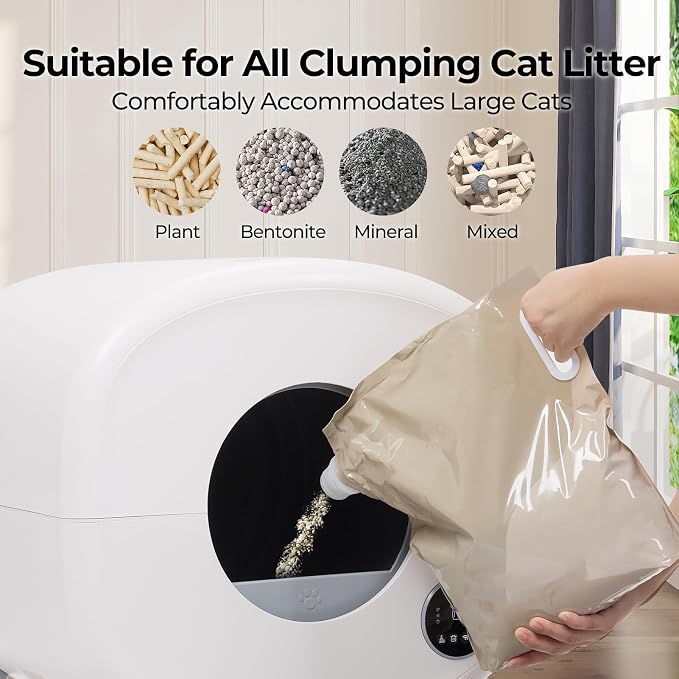 Self Cleaning Cat Litter Box: 76L Extra Large Automatic Litter Box - Image 6