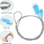 12 Pieces Tube Cleaning Brush Aquarium Filter Nylon Tube Brush Set Flexible - Image 2