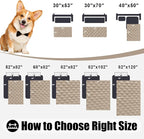 Smiry Waterproof Dog Bed Cover Blanket, Soft Reversible Pet Blanket, Washable - Image 6