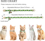 Unique style paws 2 Pack St. Patrick's Day Kitten Collar Breakaway - Image 3