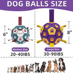 QDAN Dog Ropes Toys, Soccer Ball - Image 5