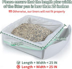 ANWA 40 Count Cat Litter Box Liners - Image 2