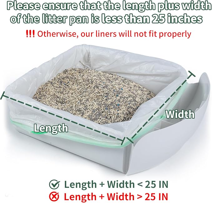 ANWA 40 Count Cat Litter Box Liners - Image 2