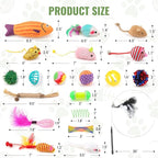 Fashion's Talk Cat Toys Variety Pack - Image 6