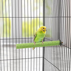 Hypeety Bird Cage Perch Stand Wooden Paw Grinding Toy Chew Toys - Image 5