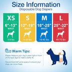 Pet Soft Disposable Male Dog Wraps - Image 5