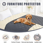 Smiry Waterproof Dog Bed Cover Blanket 30x53, Soft Reversible Pet Blanket - Image 8
