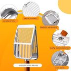 Rustproof & Unbreakable 304 Stainless Steel Metal Cat Litter Scoop - Image 3