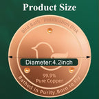 Bird Bath Copper Disk, 4.2" Large Surface Area, Covers 20% More Water Than - Image 7