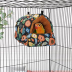 Wontee Bird Nest House Winter Warm Snuggle Hut Bird Bed Hanging Hammock - Image 2