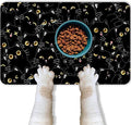 Cat Food Mat for Pet Dog Food Mat, Non-Slip Cat Pet Feeding Mats for Floor by BACDOILQ