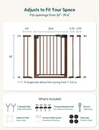 Mom's Choice Award Winner-BABELIO 26-40" Metal Baby Gate - Image 8