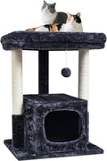 SYANDLVY 27IN Cat Tree for Indoor Cats Large Adult, Modern Activity Tower by SYANDLVY