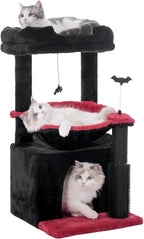 Gothic Cat Tree 32 Inches Small Cat Tree by Pawfessor