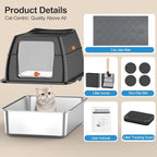 Stainless Steel Litter Box - Image 6