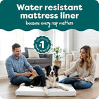 Furhaven Dog Bed Liner Water-Resistant Foam Mattress Protector Cover - Image 2