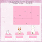 NACOCO Pet Cooling Mat Cat Dog Cushion Pad Summer Cool Down Comfortable Soft - Image 4