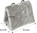MOACC Winter Warm Bird Nest House Shed Hut Hanging Hammock Finch Cage Plush - Image 6