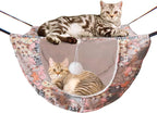 JSPYFITS Cat Cage Hammock, Double Layer Hanging Adjustable Soft Pet Bed Suitable by JSPYFITS