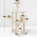 Yaheetech 63.5in Extra Large Cat Tree Condo - Image 3
