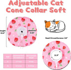 Cat Cone Collar Soft, Medium Waterproof Cat Recovery Collar - Image 6
