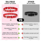 Leather Cat Collars for Boy Girl Cats - Image 6