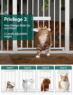 Babelio 36 Inch Extra Tall Baby Gate - Image 3