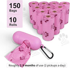 Dog Poop Bags Rolls with Dispenser 150 Count Biodegradable Bags - Image 7