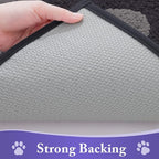 Buganda Dog Door Mat for Muddy Paws, Absorbent Dirt Trapper Non Slip Indoor - Image 5