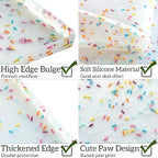 Ptlom Dog Food Mat Anti-Slip Dog Bowl Mats - Image 4