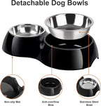 Double Dog Bowls Set – Non-Slip Pet Food & Water Dishes - Image 4