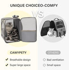 Cat Carrier Backpack, Cat Carrier - Image 6