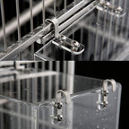 Hanging Bird Bath Cube Bird Bathtub Bath Shower Box Bowl Cage Accessory - Image 3