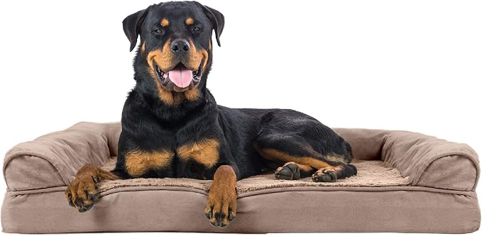 Furhaven Orthopedic Dog Bed for Large Dogs w/ Removable Bolsters & Washable by FurHaven