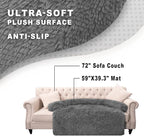 Tinaco Luxurious Calming Dogs/Cats Bed Mats, Dog Pad Washable Removable Couch - Image 6