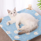 Pozico Cat & Dog Hammock Bed – Wooden Elevated Pet Cot - Image 7