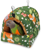 Wontee Bird Nest House Winter Warm Snuggle Hut Bird Bed Hanging Hammock - Image 6