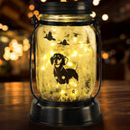kyoryuger Dachshund Gifts for Women Dachshund Solar Lantern Outdoor Waterproof by kyoryuger