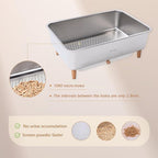 Stainless Steel Sifting Litter Box - Image 4