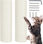 PowerKing Thick Natural Sisal Replacement Scratching Post, 15.7" Length by PowerKing