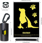 Metal Dog Poop Bag Holder w/Leash Clip|Durable Scratch-Resistant Aluminum|135 - Image 4