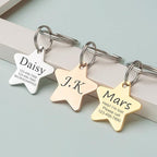 Anavia Personalized Pet ID Tags, Stainless Steel Glossy Laser Engraved Dog Cat - Image 9
