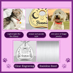 Goth Cat Tags Personalized Halloween Gifts - Image 5