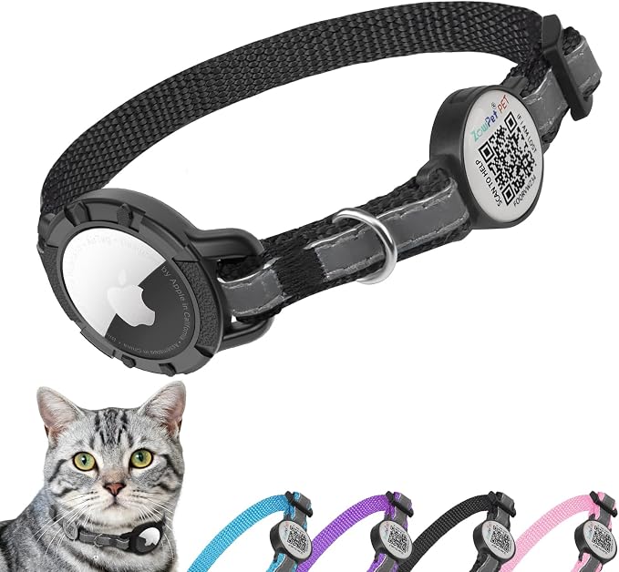Airtag Cat Collar Breakaway by Sucegi