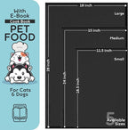 Dog Food Mat - Raised Edges Dogs Mat - Image 2