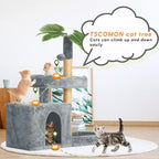 31.5in Multi-Level Cat Tower - Image 3