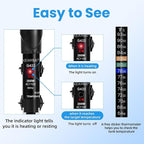 AQUANEAT Aquarium Heater, 200W Fish Tank Heater, Adjustable Submersible Water - Image 7