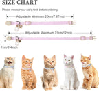 Unique style paws 2 Pack Spring Summer Kitten Collar Breakaway - Image 3