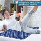 OUTCREATOR® Washable Bed Pads 34" x 36", Incontinence Mattress Protector - Image 7